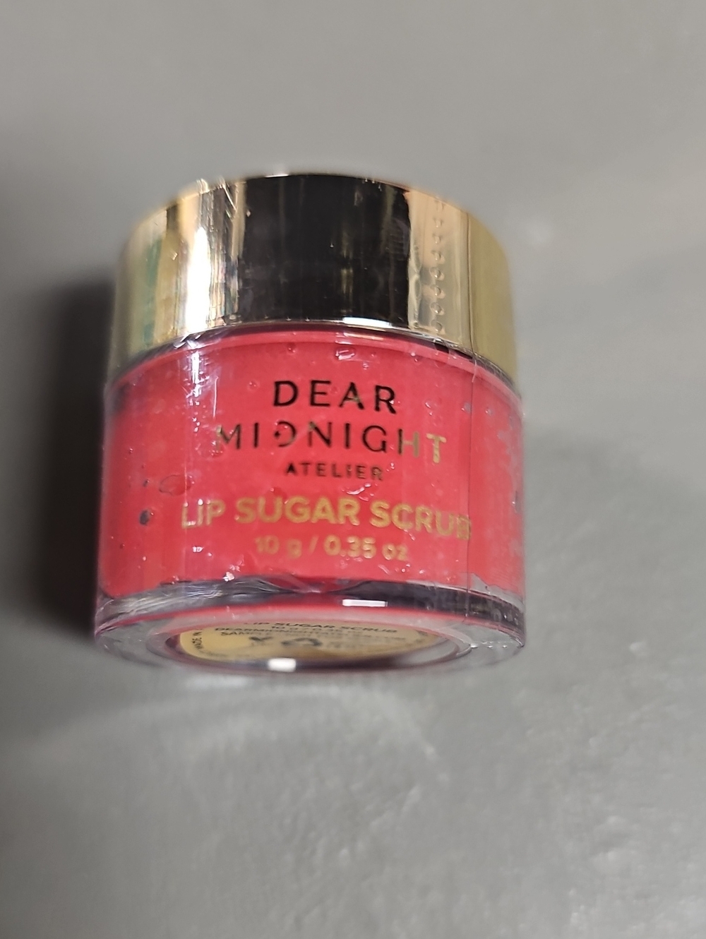 DEAR MIDNIGHT Lip Sugar Scrub Silky Smooth 10g / 0.35 oz. NEW